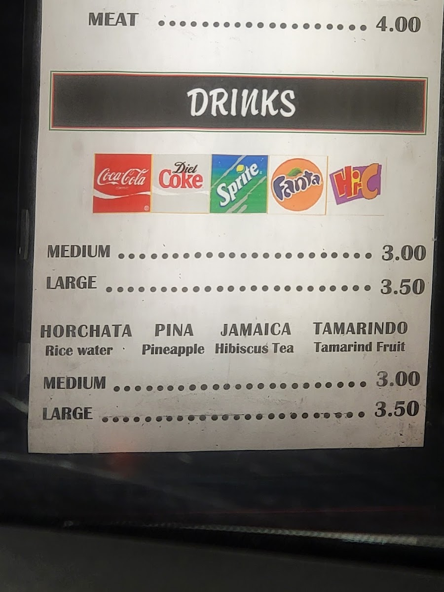 Menu Fernandito’S Mexican Grill-1