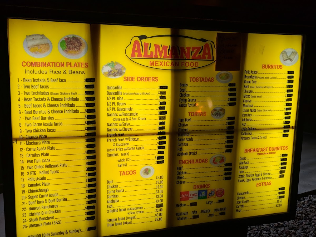 Menu Fernandito’S Mexican Grill-3